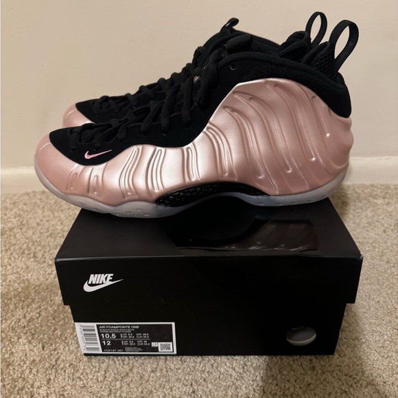 Nike air foamposite dmv cherry blossom hj4187-001 size 10.5 brand new main image 10